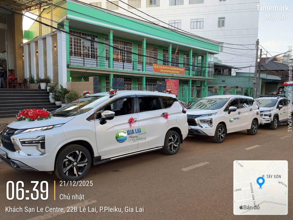 đa dạng dòng xe - xe cưới hỏi gia lai
