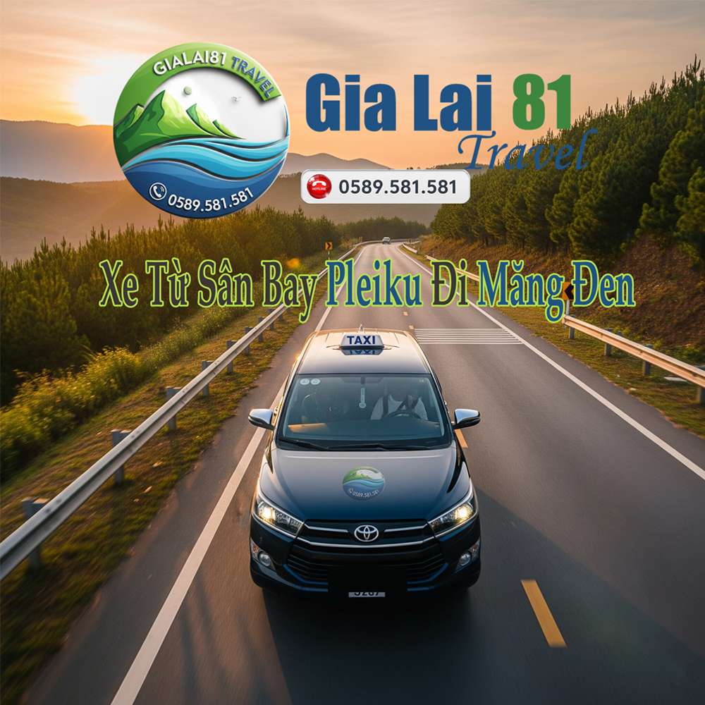 xe từ sân bay pleiku đi măng đen